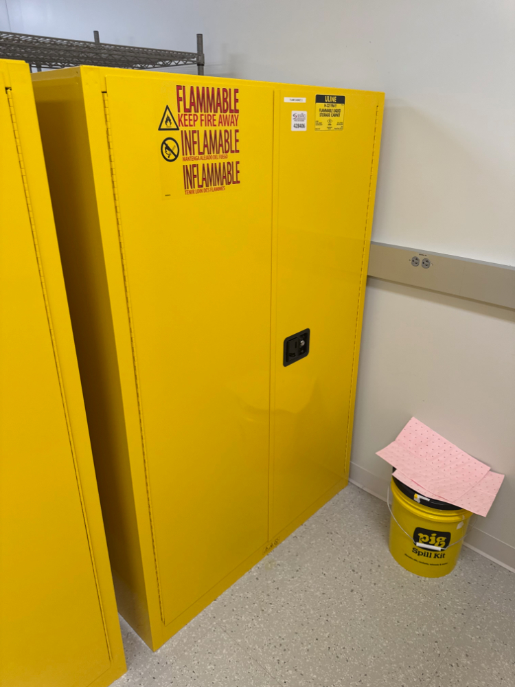 Image of ULINE 90 Gallon Flammable Liquid Storage Cabinet